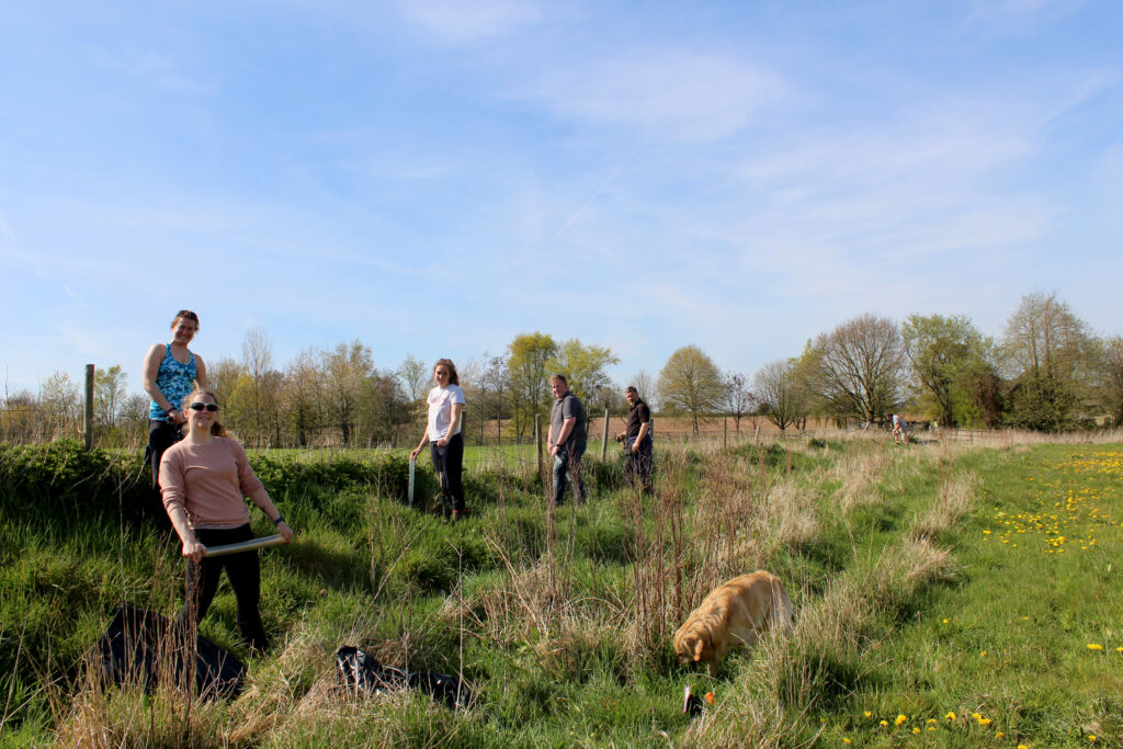 Tree planting is a team effort!